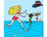 Dibujo Barbie de regreso a la playa pintado por lisalex-21