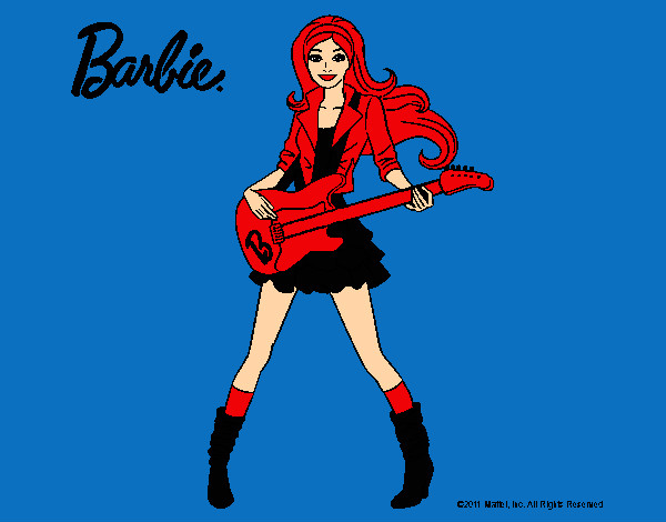 Barbie guitarrista