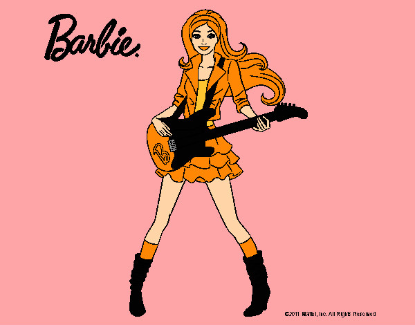 Barbie guitarrista