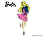 Dibujo Barbie informal pintado por paloma_isa