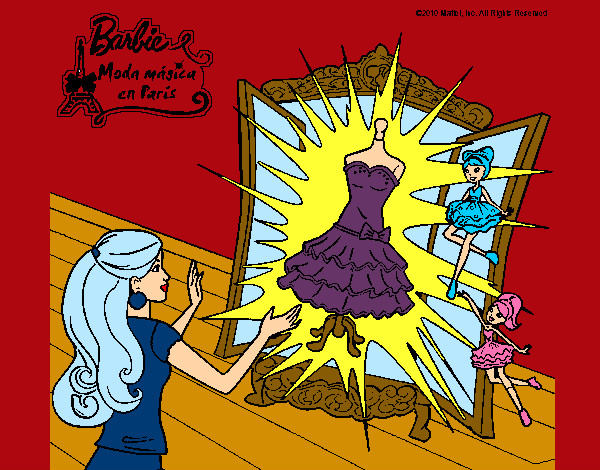 El vestido mágico de Barbie