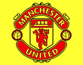 Dibujo Escudo del Manchester United pintado por mompito