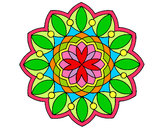 Dibujo Mandala 20 pintado por Mir54