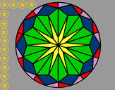 Dibujo Mandala 42 pintado por seas