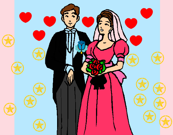 Dibujo Marido y mujer III pintado por rebecalis