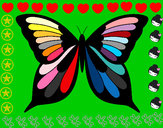 Dibujo Mariposa 8 pintado por walycho