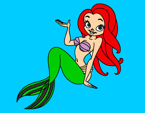 Dibujo Sirena sexy pintado por mechi72