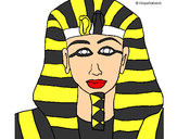 Dibujo Tutankamon pintado por kevin4567