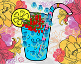 Dibujo Vaso de refresco pintado por pipi_fio