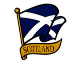 Dibujo Bandera de Escocia pintado por goku_58