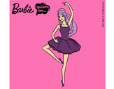 Dibujo Barbie bailarina de ballet pintado por amalia