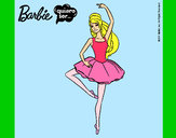 Dibujo Barbie bailarina de ballet pintado por Ines7