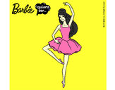 Dibujo Barbie bailarina de ballet pintado por mady29