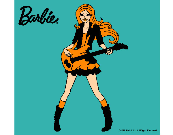 Barbie guitarrista