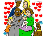 Dibujo Familia pintado por NELSON459