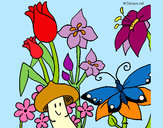 Dibujo Fauna y flora pintado por azalea200