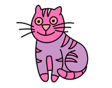 Dibujo Gato simpático pintado por Yuyitp 