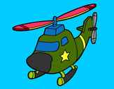 Dibujo Helicóptero con una estrella pintado por Elbyron