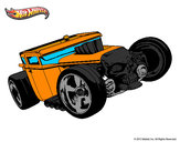 Dibujo Hot Wheels Bone Shaker pintado por JULIO03