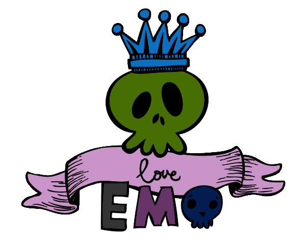 Dibujo Love Emo pintado por Esme4