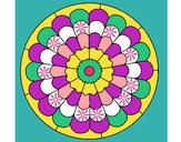 Dibujo Mandala 23 pintado por camilalyz