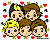 Dibujo One Direction 2 pintado por TinaMalik