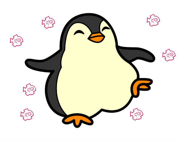 Pingüino bailando