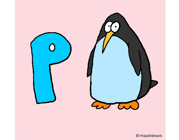 Dibujo Pingüino pintado por Skarlita