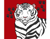 Dibujo Tigre 3 pintado por goku_58