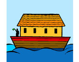 Dibujo Arca de Noe pintado por Julian0334