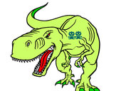 Dibujo Dinosaurio enfadado pintado por FATIMITA2
