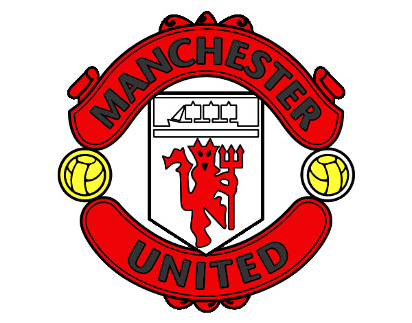 Dibujo Escudo del Manchester United pintado por goku195