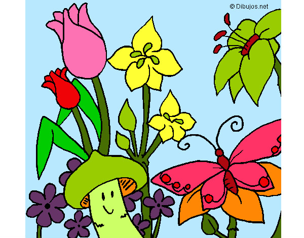 Dibujo de Fauna y flora pintado por Gabriela09 en  el día  20-07-13 a las 17:21:44. Imprime, pinta o colorea tus propios dibujos!