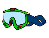 Dibujo Gafas de esquí pintado por Julian0334