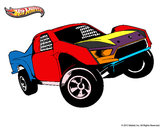 Dibujo Hot Wheels Ford pintado por yeremy