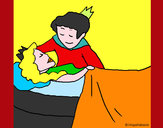 Dibujo La princesa durmiente y el príncipe pintado por ro1967