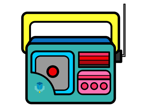 Dibujos de Radios para Colorear 