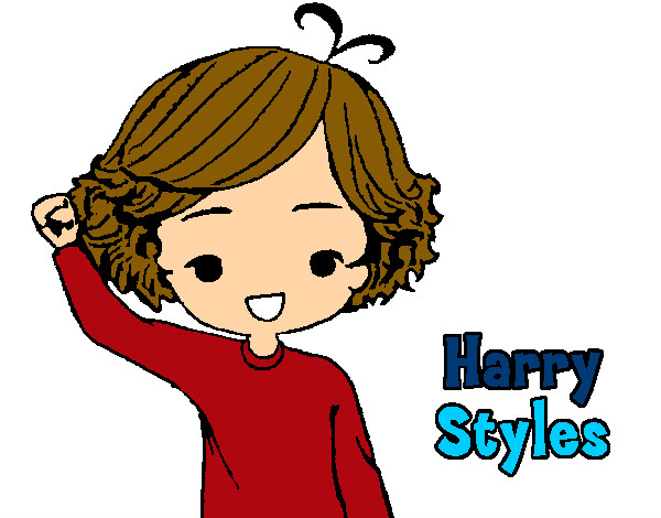Dibujo Harry Styles pintado por lorena886