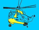 Dibujo Helicóptero al rescate pintado por DANIELSB