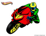 Dibujo Hot Wheels Ducati 1098R pintado por 20007