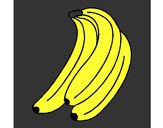 Dibujo Plátanos pintado por kukina