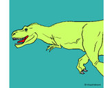 Dibujo Tiranosaurio rex pintado por AndresO