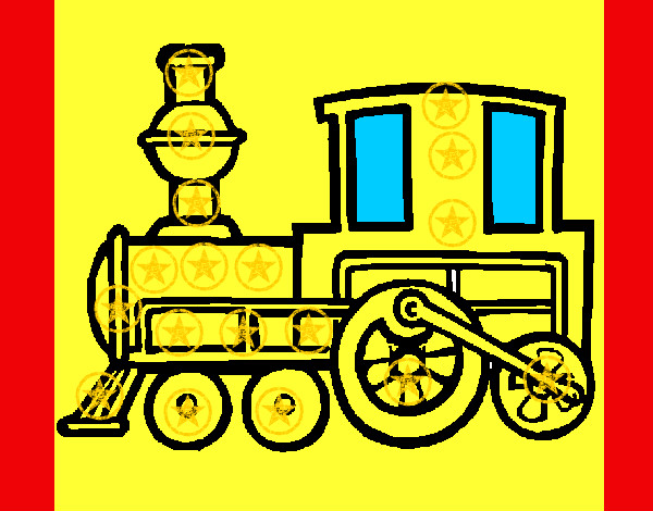 Dibujo Tren 2 pintado por DANIELSB