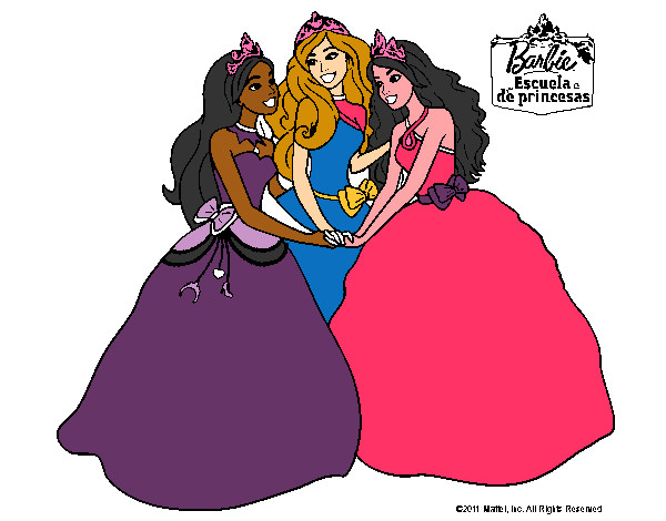 Barbie y sus amigas princesas