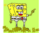 Dibujo Bob Esponja 5 pintado por 3128