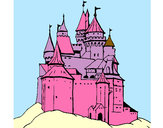 Dibujo Castillo medieval pintado por karitas97