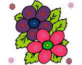 Dibujo Flores 1 pintado por jesuskatsu