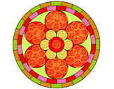 Dibujo Mandala 2 pintado por mar1954