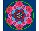 Dibujo Mandala 22 pintado por jesuskatsu