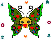 Dibujo Mariposa Emo pintado por jossileth